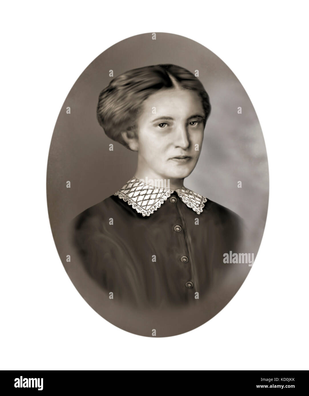 Elizabeth Garrett Anderson, 1836 - 1917, médecin anglais, suffragette Banque D'Images