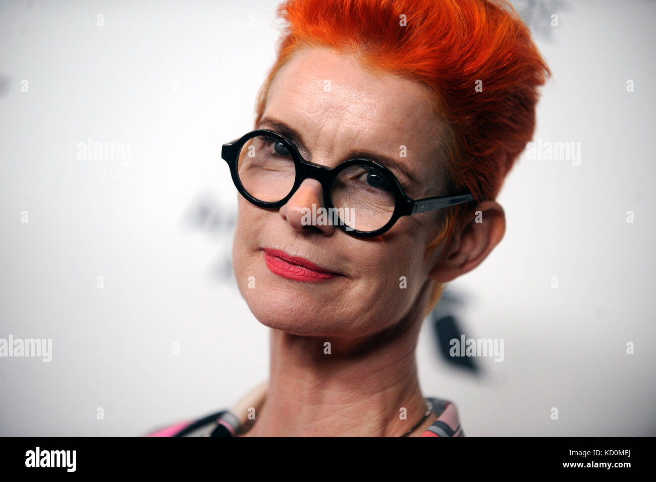 Sandy Powell assiste à la première « Wonderrick » lors du 55e Festival du film de New York à Alice Tully Hall le 7 octobre 2017 à New York. Banque D'Images