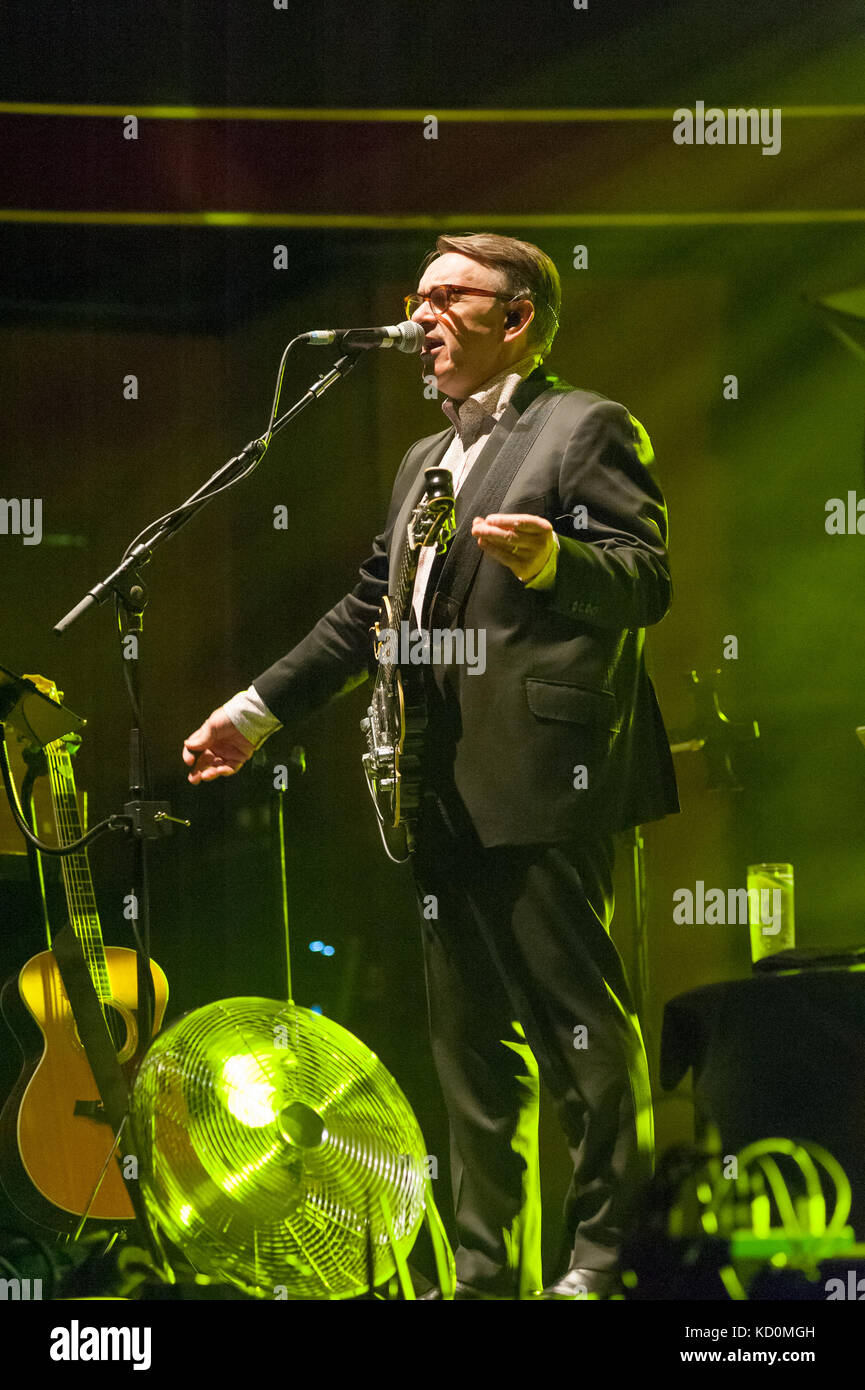 Birmingham, UK. 7 octobre, 2017. Squeeze play Symphony Hall dans le cadre de leur "relie les points", Birmingham, UK. 7 Oct, 2017. Credit : Ken Harrison/Alamy Live News Banque D'Images