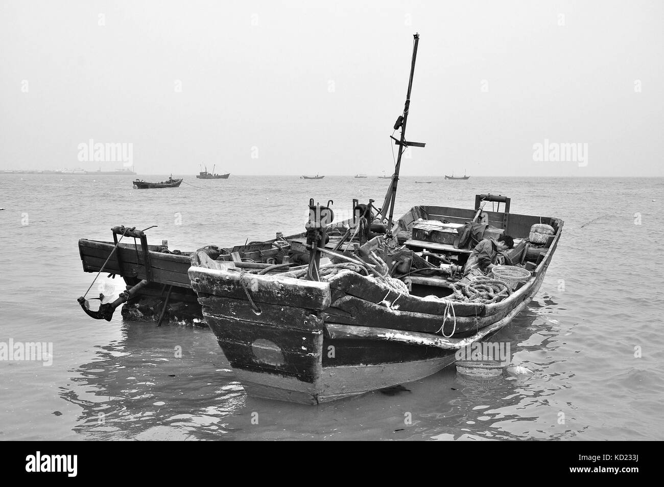 Bateau chinois Banque D'Images