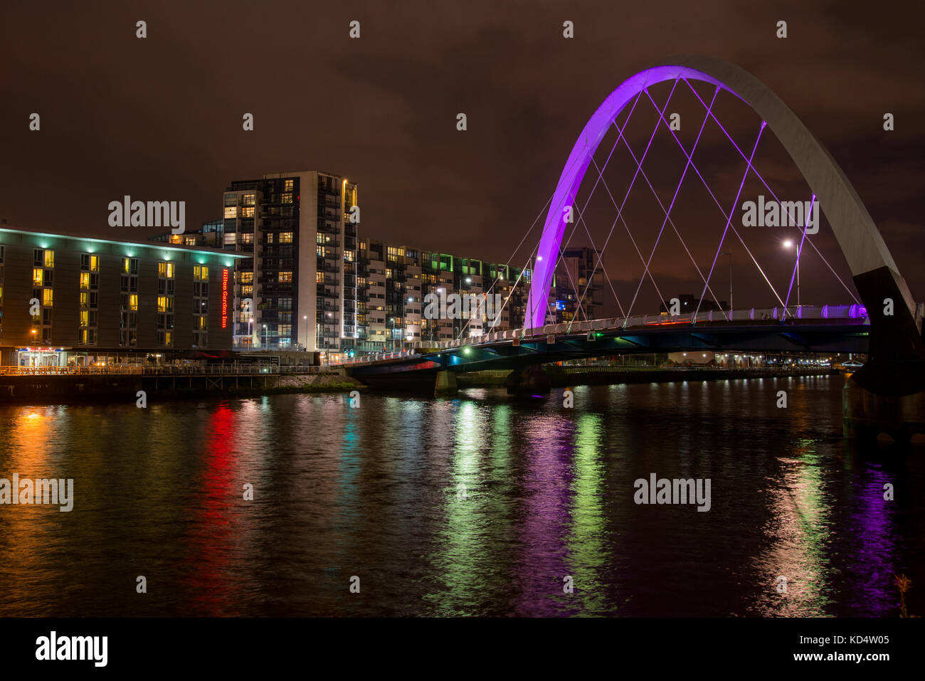 Clyde arc à Glasgow, Ecosse Banque D'Images