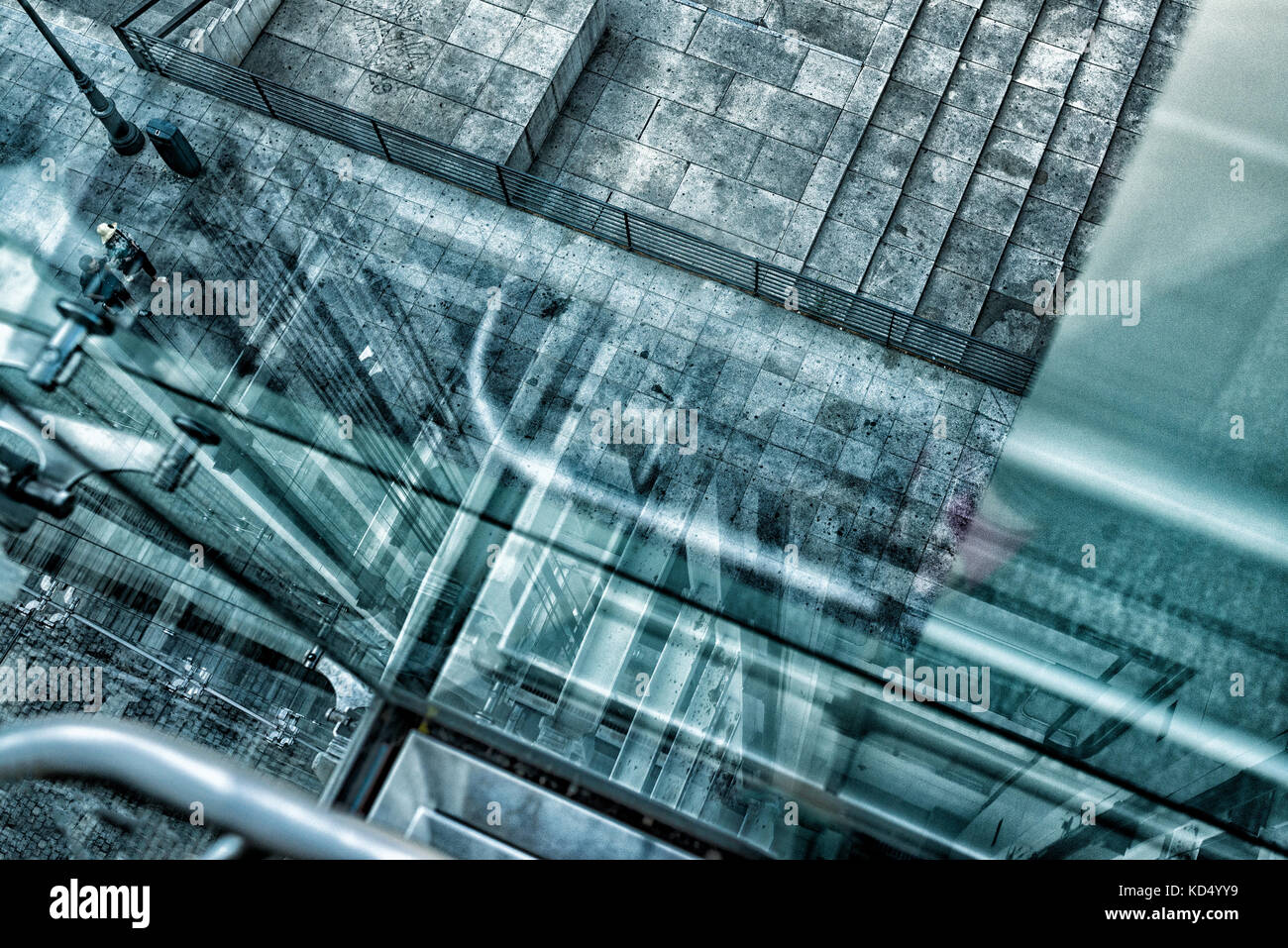 Le Museo Nacional Centro de Arte Reina Sofía à Madrid, Espagne Banque D'Images