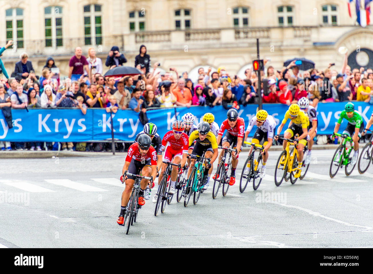 Dernière étape à Paris du Tour de France 2017 Banque D'Images