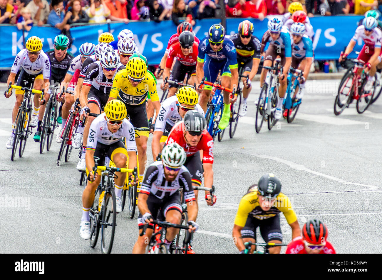 Dernière étape à Paris du Tour de France 2017 Banque D'Images