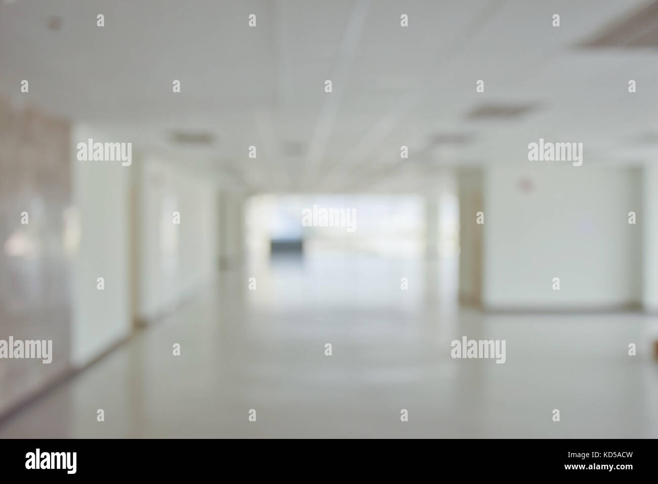 L'espace vide de flou d'arrière-plan de bureau Banque D'Images