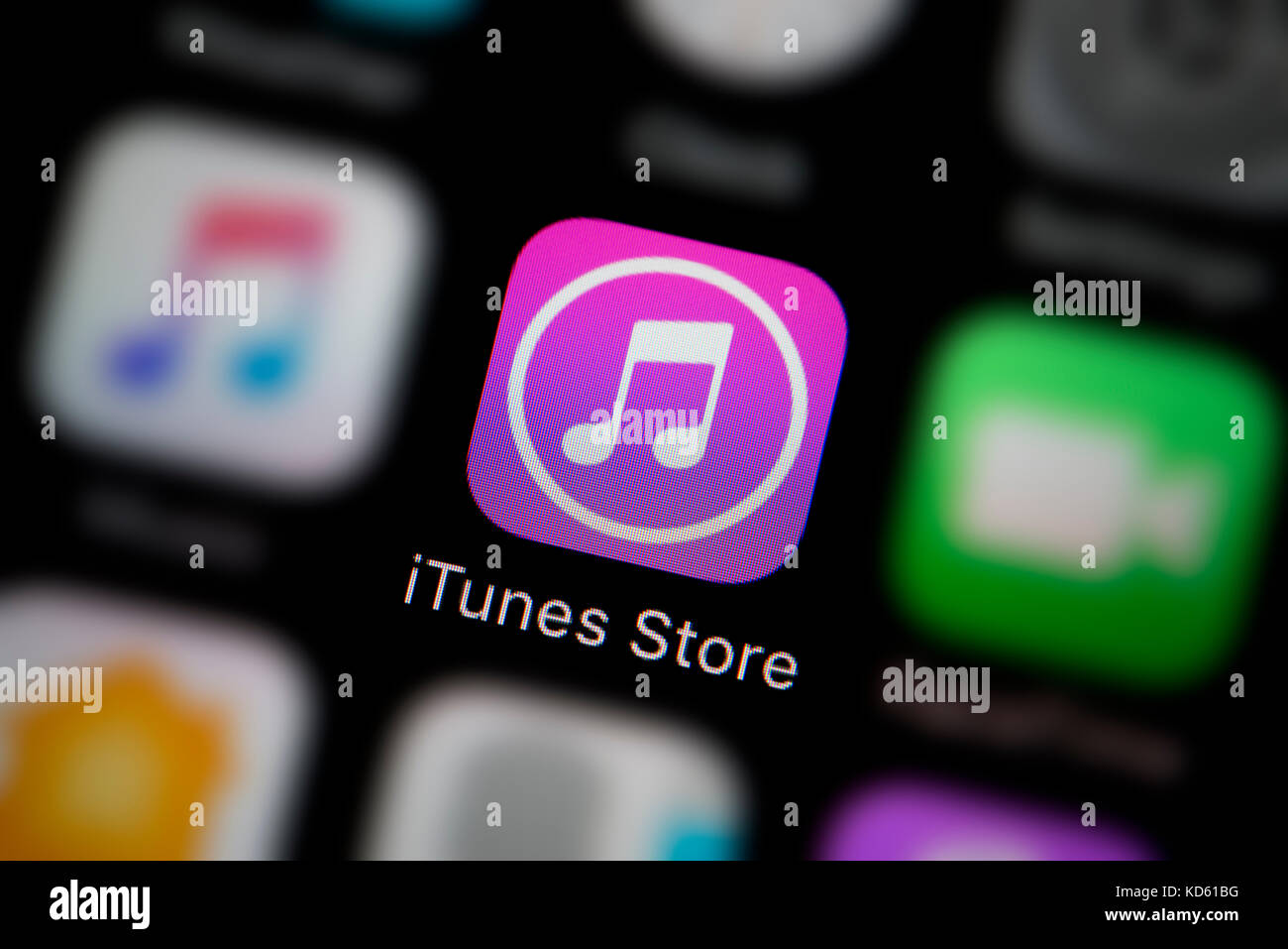 Un Gros Plan De L'ITunes App Store, Comme Vu Sur L'Écran D'Un.