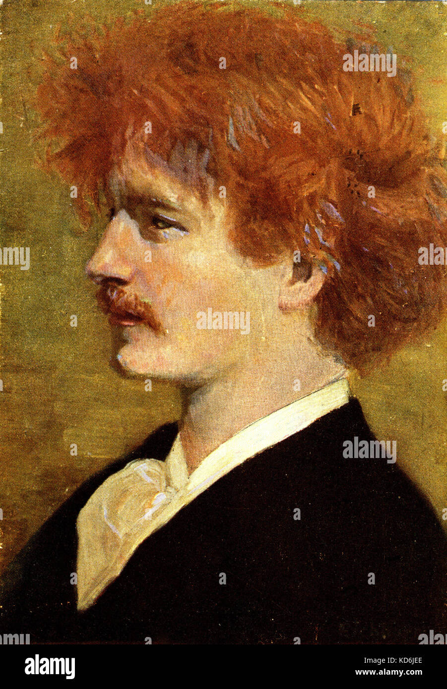 Ignacy Jan Paderewski, pianiste et compositeur polonais, 1860-1941. Banque D'Images