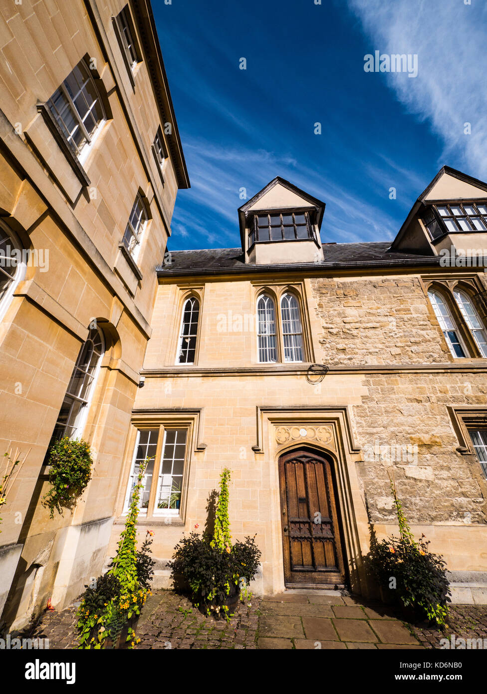 Ancienne bibliothèque, Durham quad, Trinity College, Oxford, Oxfordshire, Angleterre Banque D'Images Ancienne bibliothèque, Durham quad, Trinity College, Oxford, Oxfordshire, Angleterre Banque D'Images