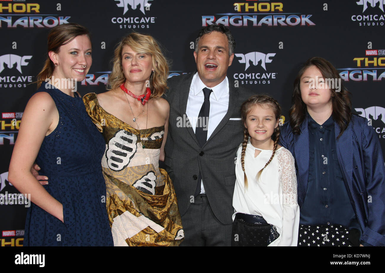 Mark ruffalo and odette ruffalo Banque de photographies et d’images à