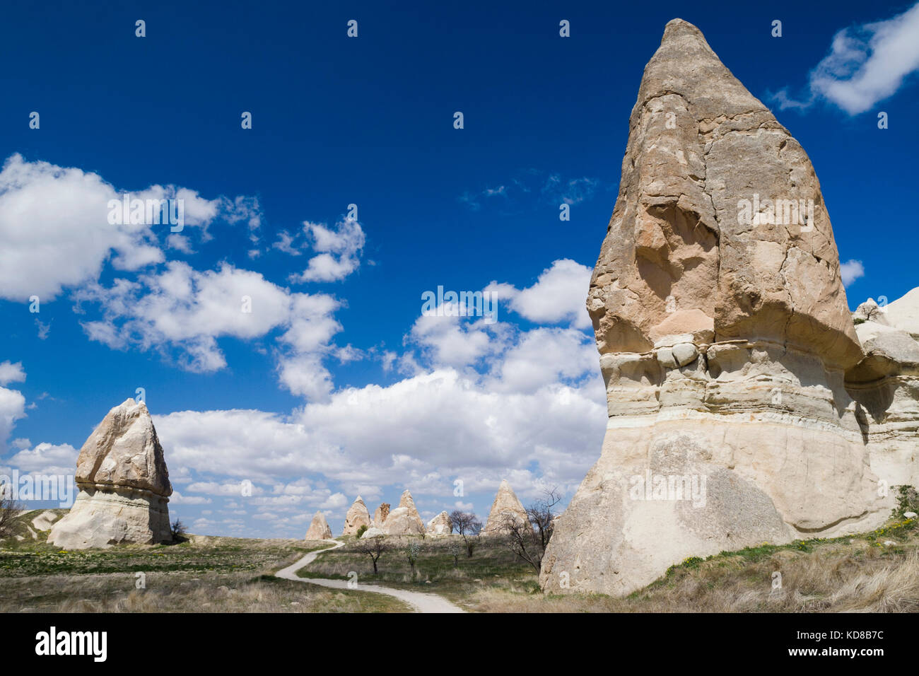 La vallée de l'amour, Goreme, Cappadoce, Turquie Banque D'Images