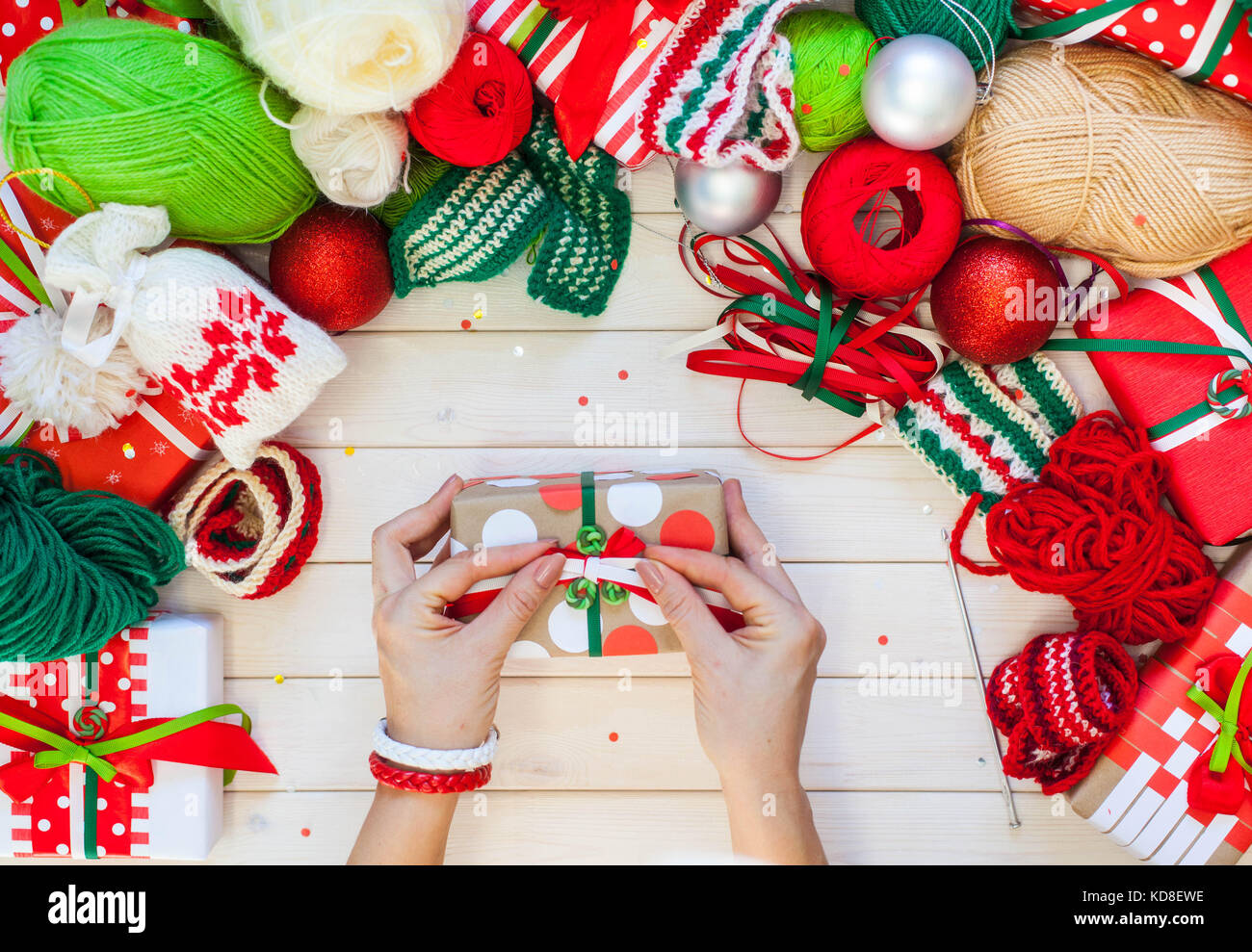 Carte Postale Avec Décor De Noël Des Boules De Noël En