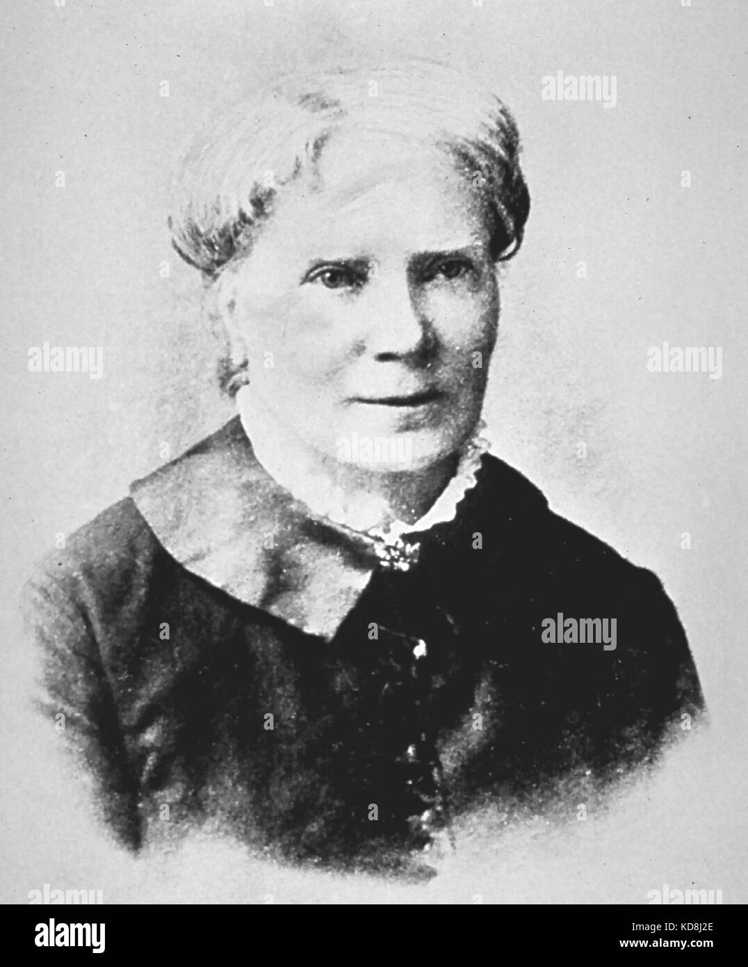 Elizabeth BLACKWELL (1821-1910) médecin anglo-américain qui a été la première femme au registre médical britannique Banque D'Images