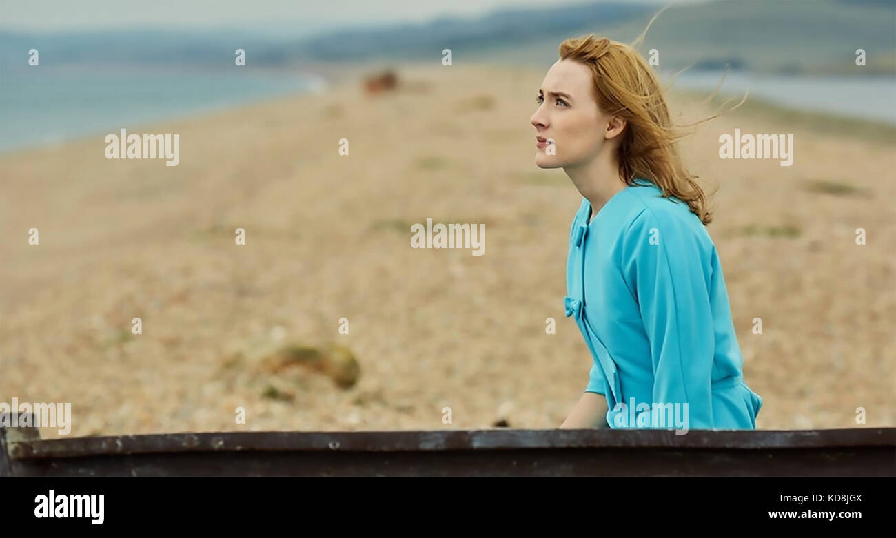 Sur la plage de Chesil 2017 BBC Films Production avec Saoirse Ronan Banque D'Images