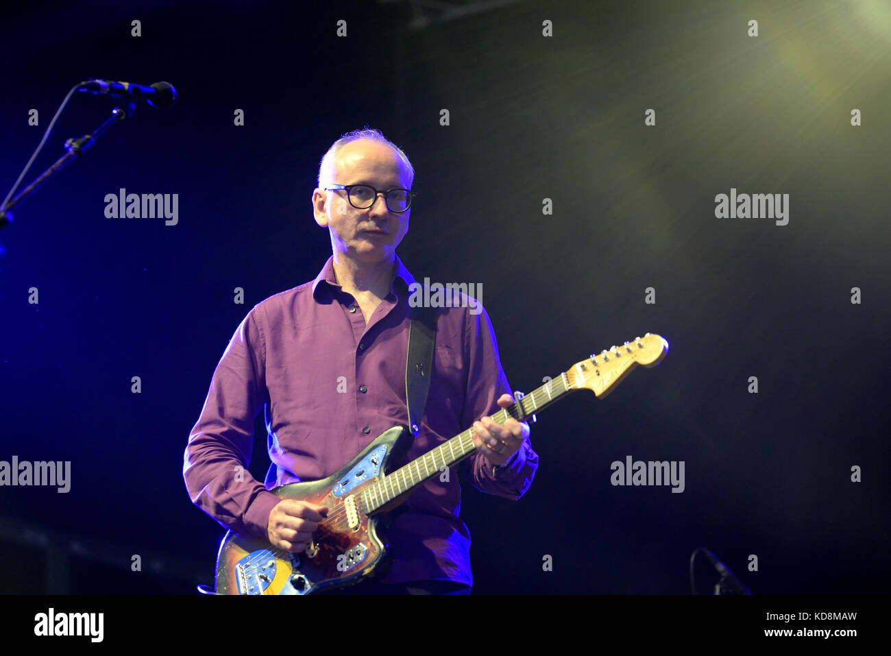 Barcelone - juin 3 : Teenage Fanclub (indie music band) produisent en concert au Primavera Sound Festival 2017 le 3 juin 2017 à Barcelone, Espagne. Banque D'Images