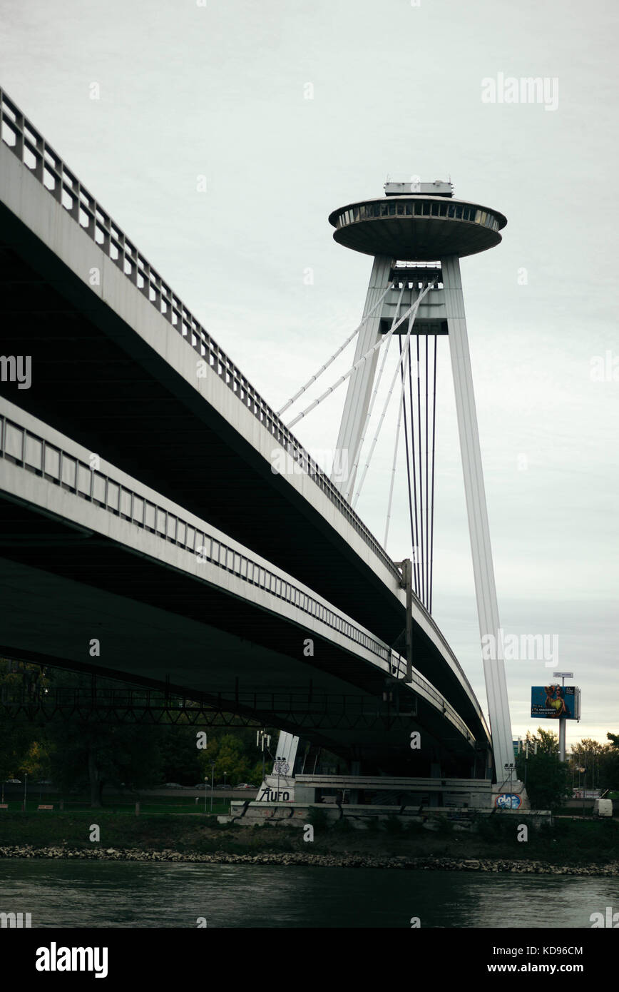 L'observatoire de l'ovni, Bratislava Banque D'Images