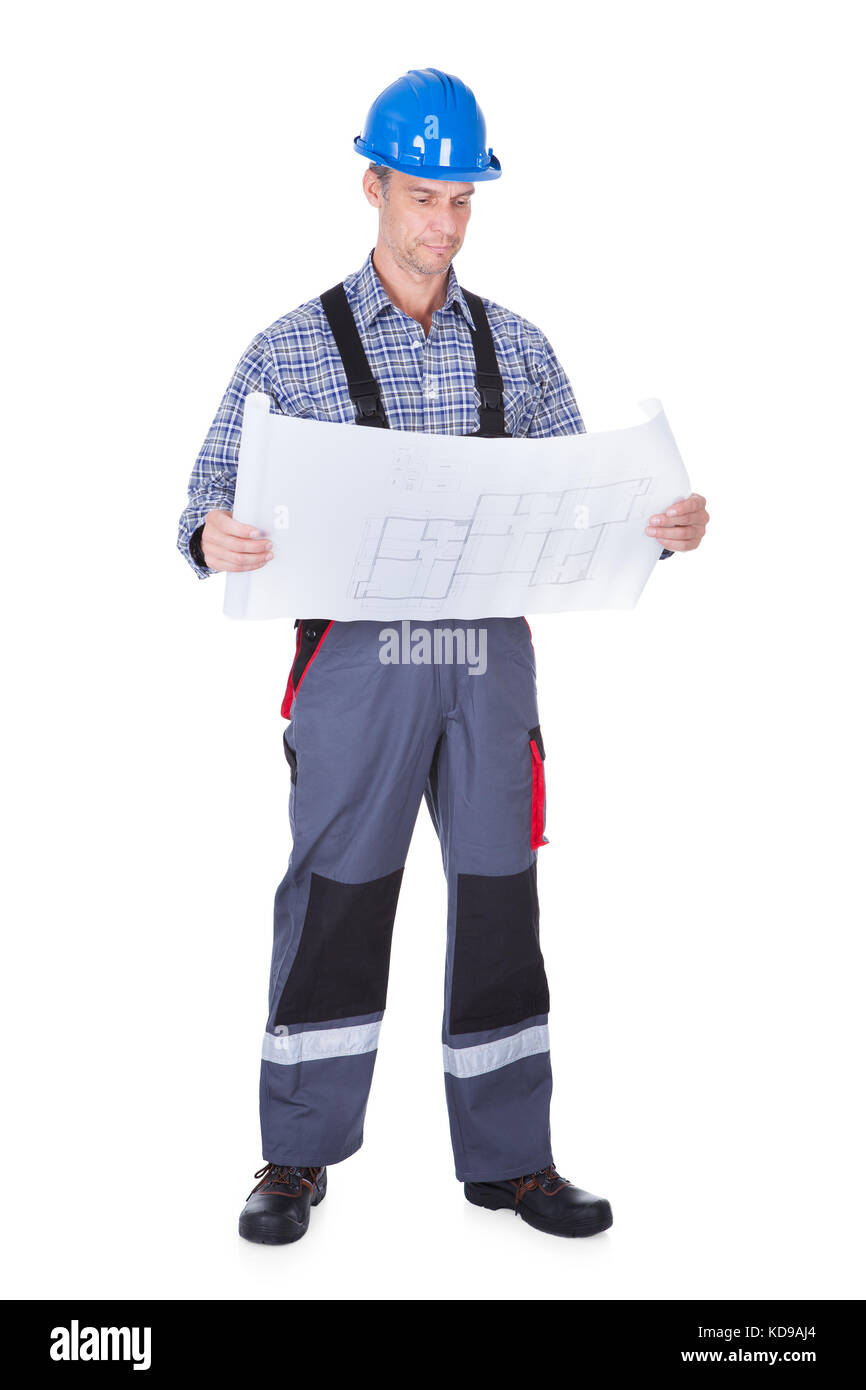 Portrait of mature male plan Banque D'Images