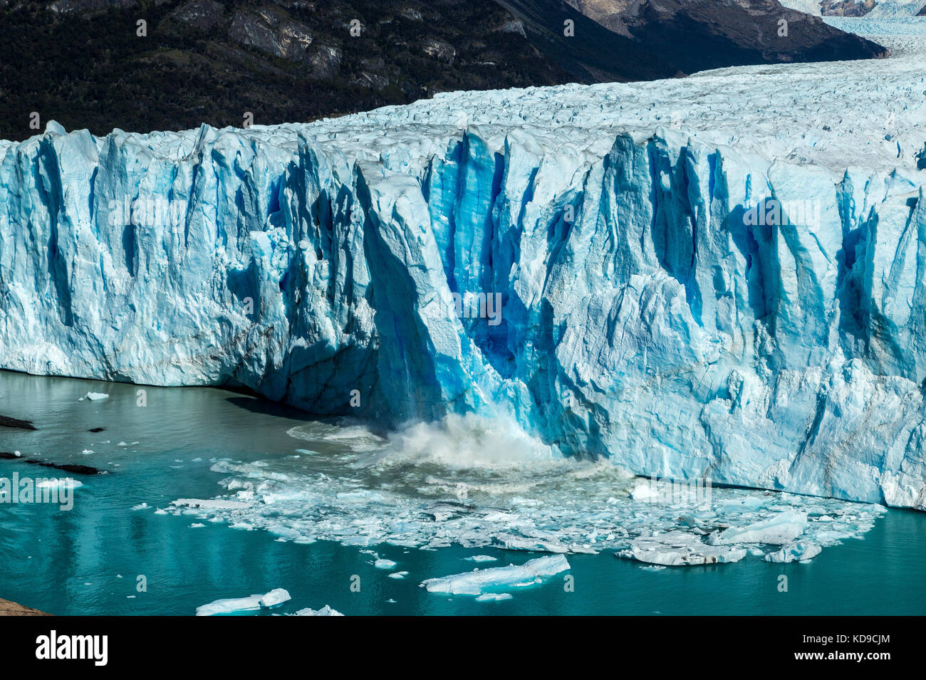 La sculpture de glace du glacier Perito Moreno Photo Stock - Alamy