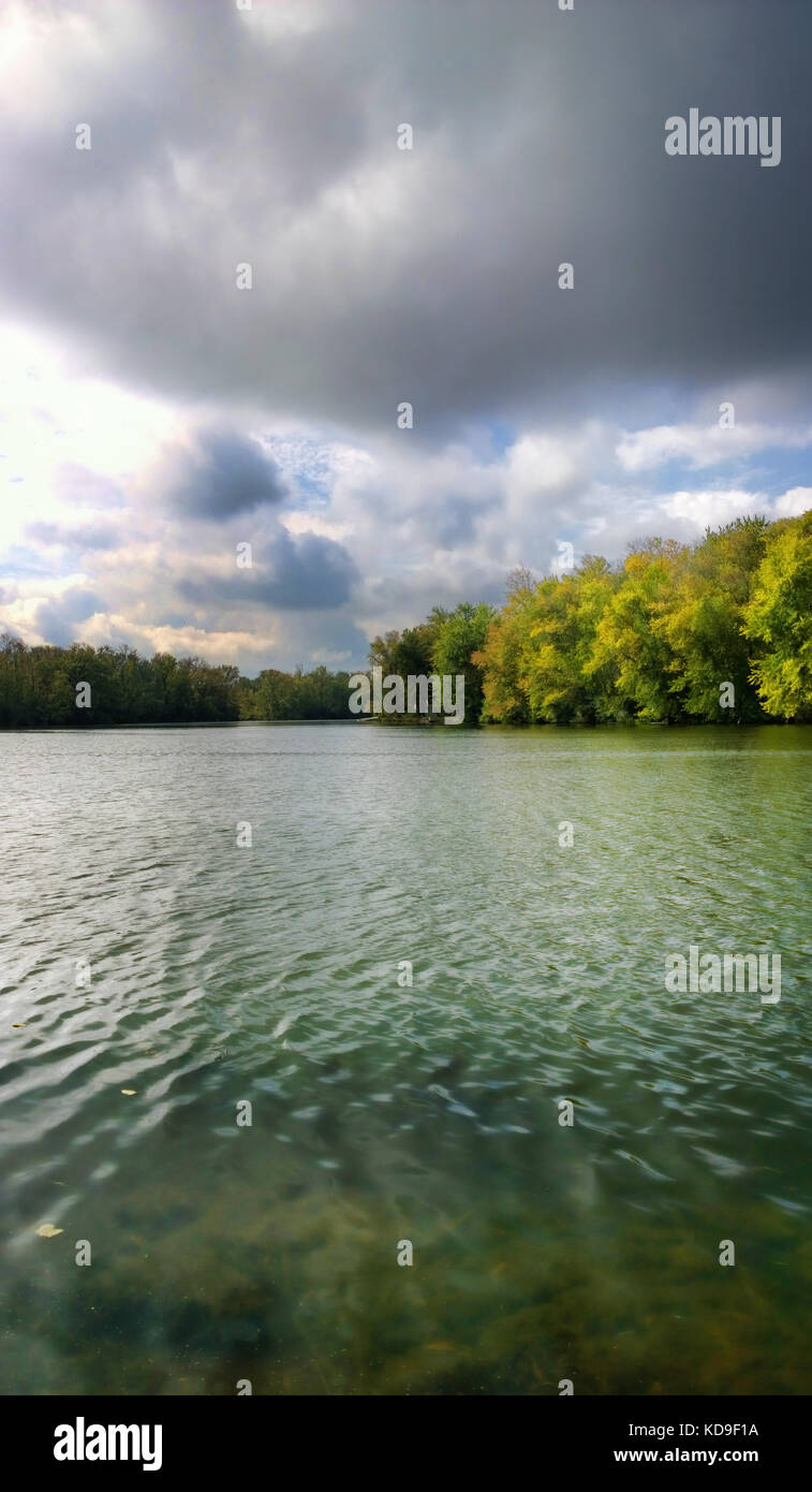 L'onondaga lake Park, Liverpool, new york Banque D'Images