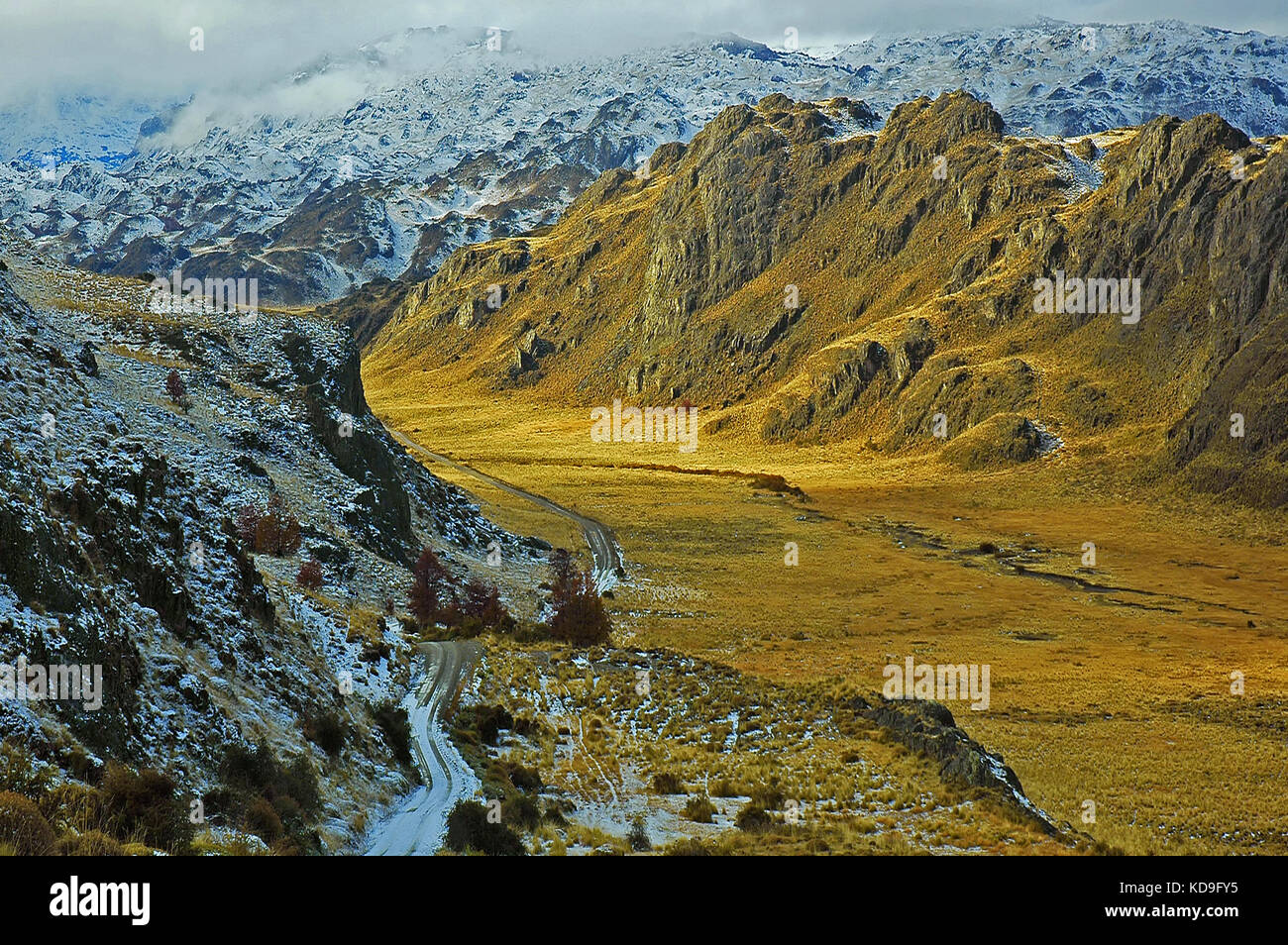 Paysages de Patagonie Banque D'Images