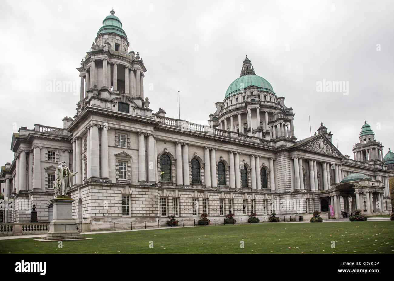 L'Irlande du Nord Belfast City Hall GO Banque D'Images