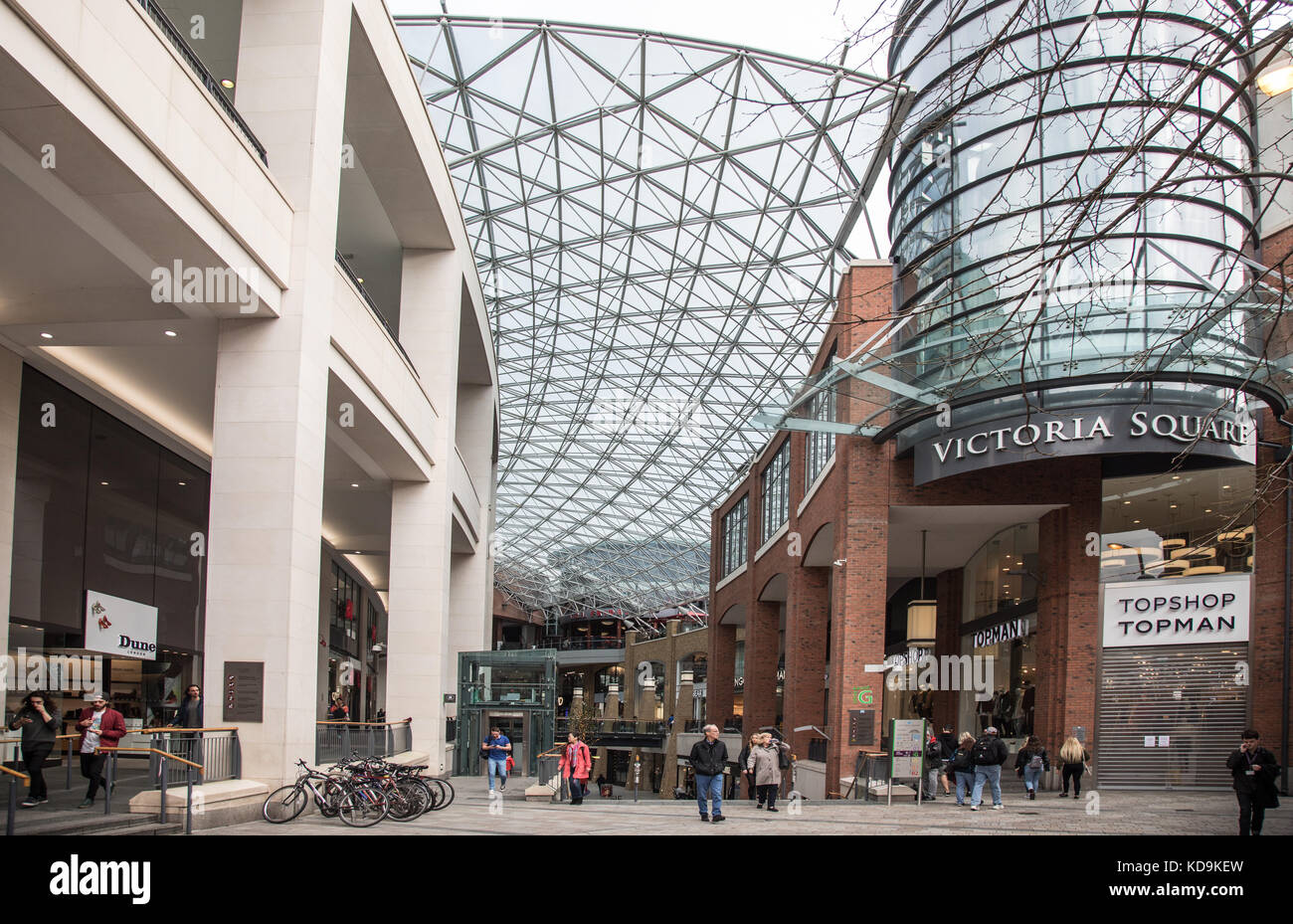 Victoria Square Shopping Centre Belast Irlande du Nord Banque D'Images