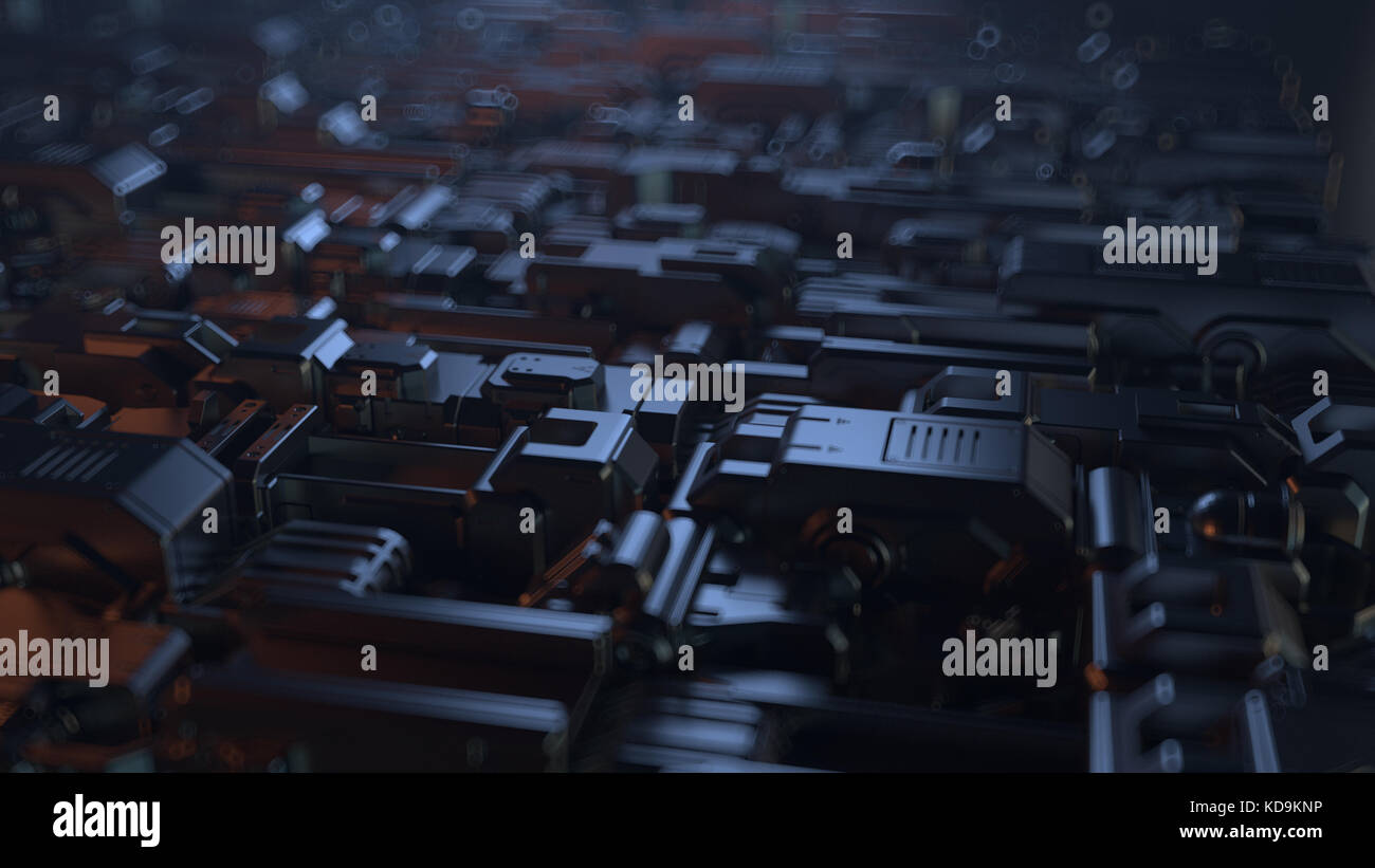 Circuit board, abstract background Banque D'Images