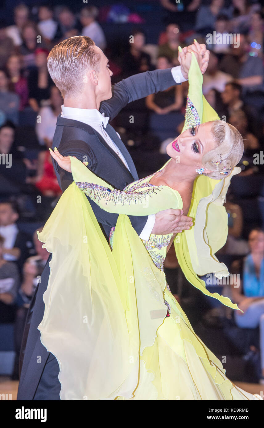 Brentwood, Essex, 11 octobre 2017 Championnat international ballroom à l'international hall, Brentwood. crédit : Ian Davidson/Alamy live news Banque D'Images