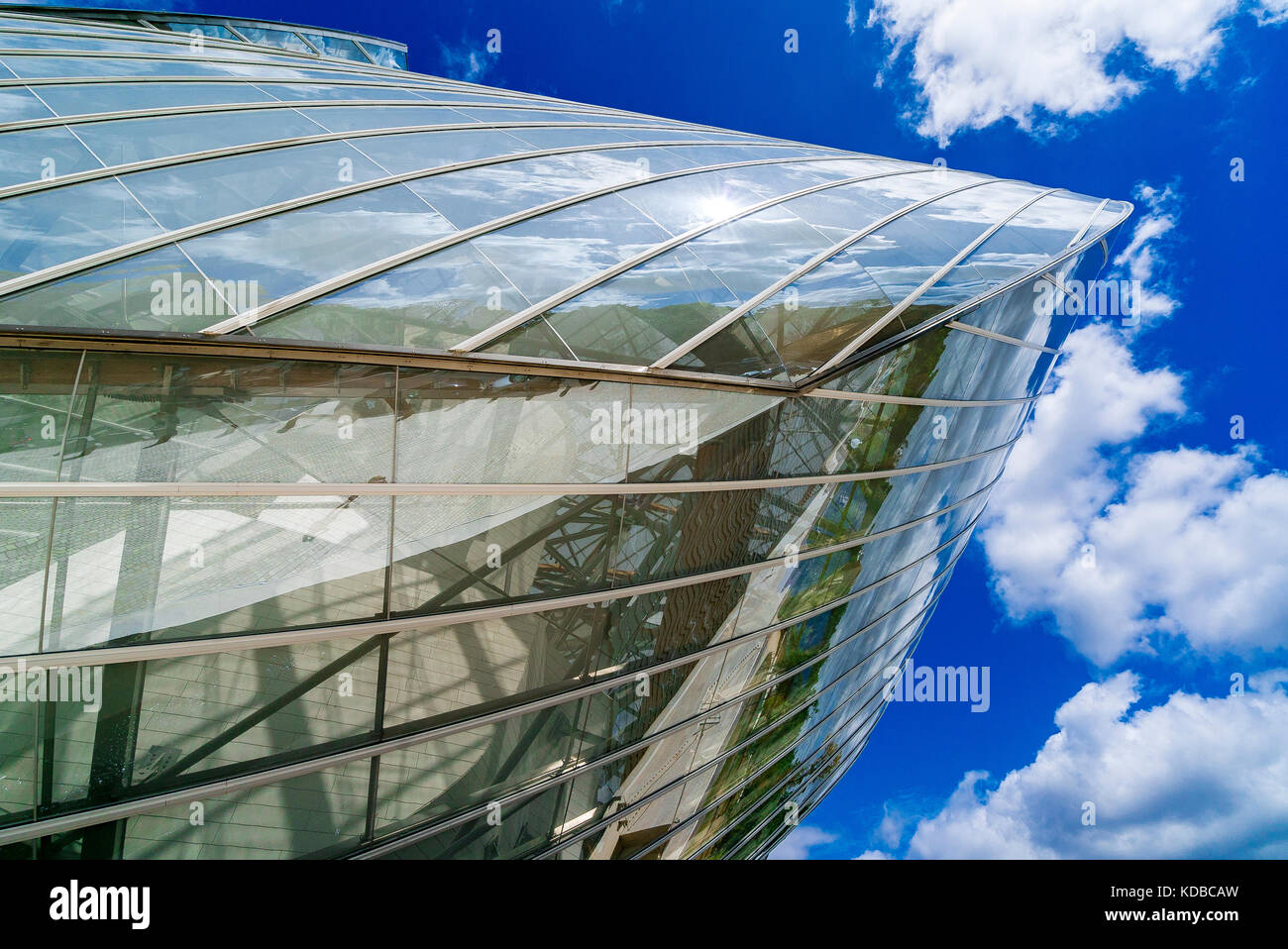 Fondation Louis Vuitton à Paris Banque D'Images
