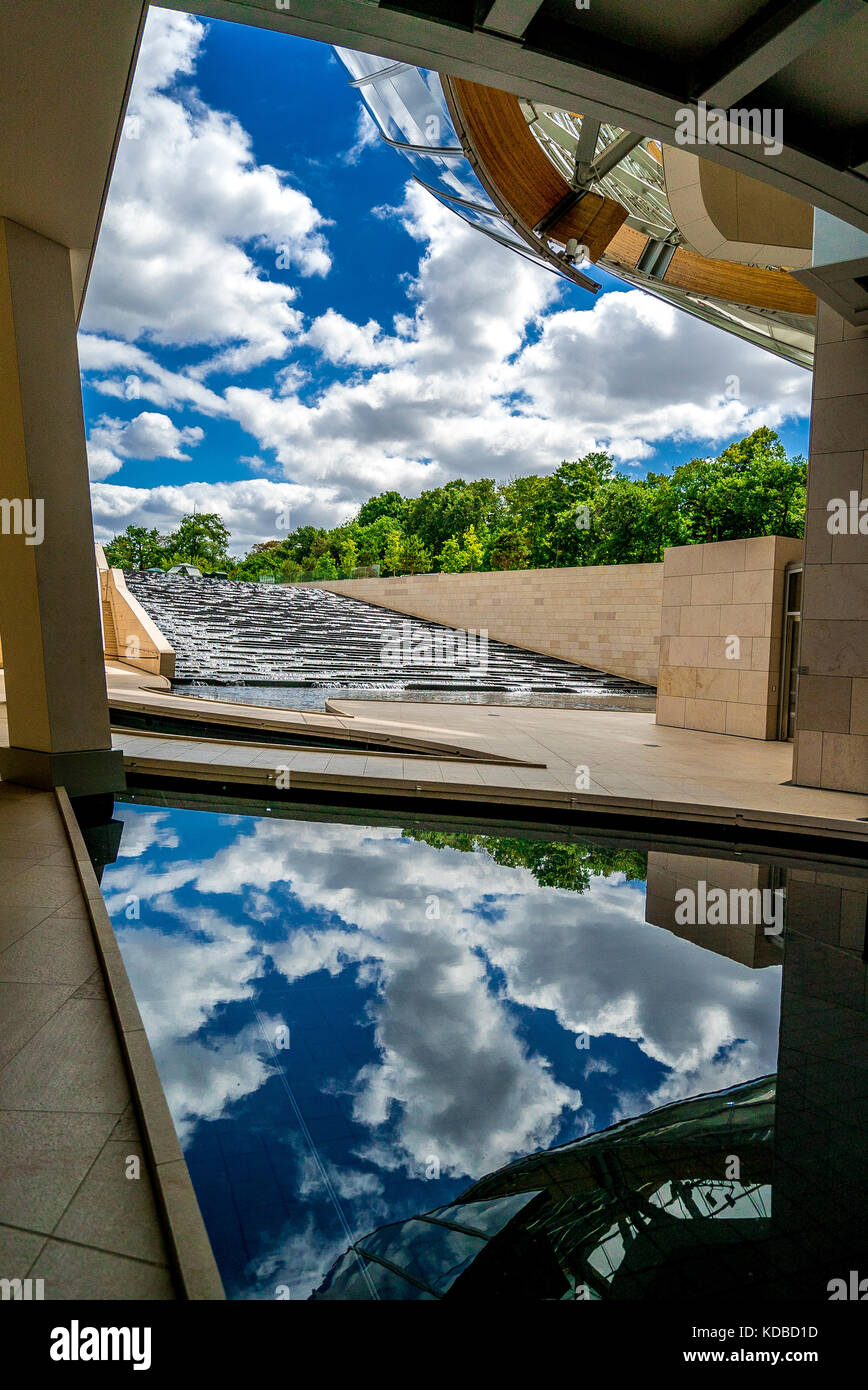Fondation Louis Vuitton à Paris Banque D'Images