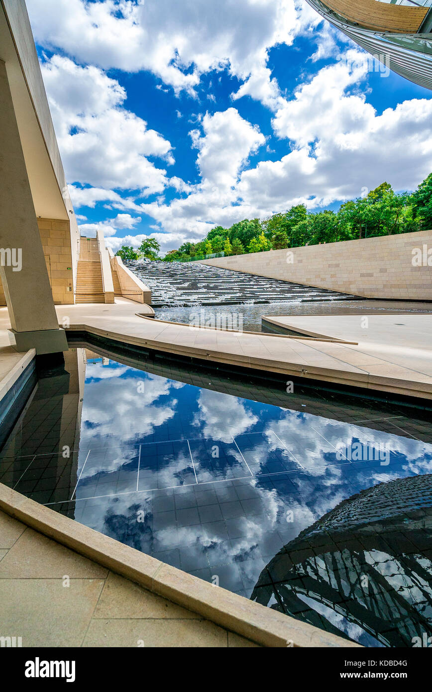 Fondation Louis Vuitton à Paris Banque D'Images
