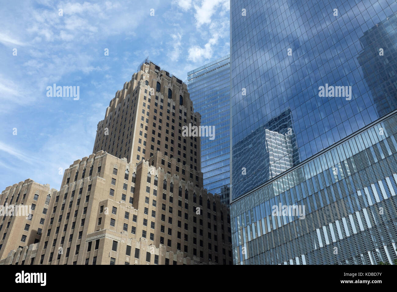 Vue du nouveau World Trade Center de New York, le 11 septembre 2016. Banque D'Images