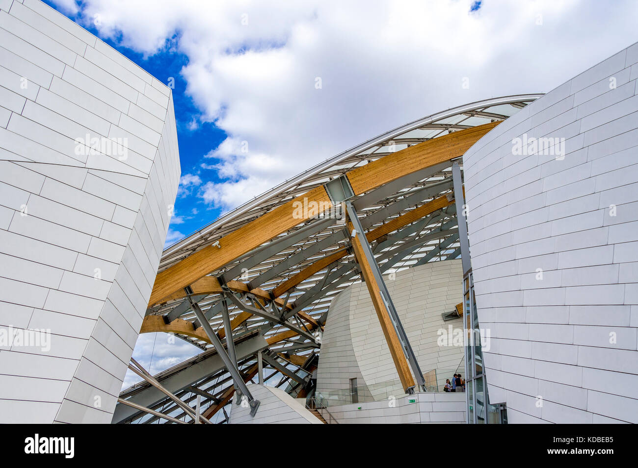 Fondation Louis Vuitton à Paris Banque D'Images