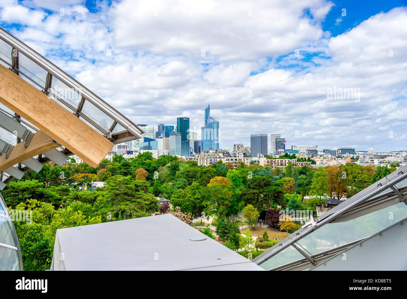 Fondation Louis Vuitton à Paris Banque D'Images