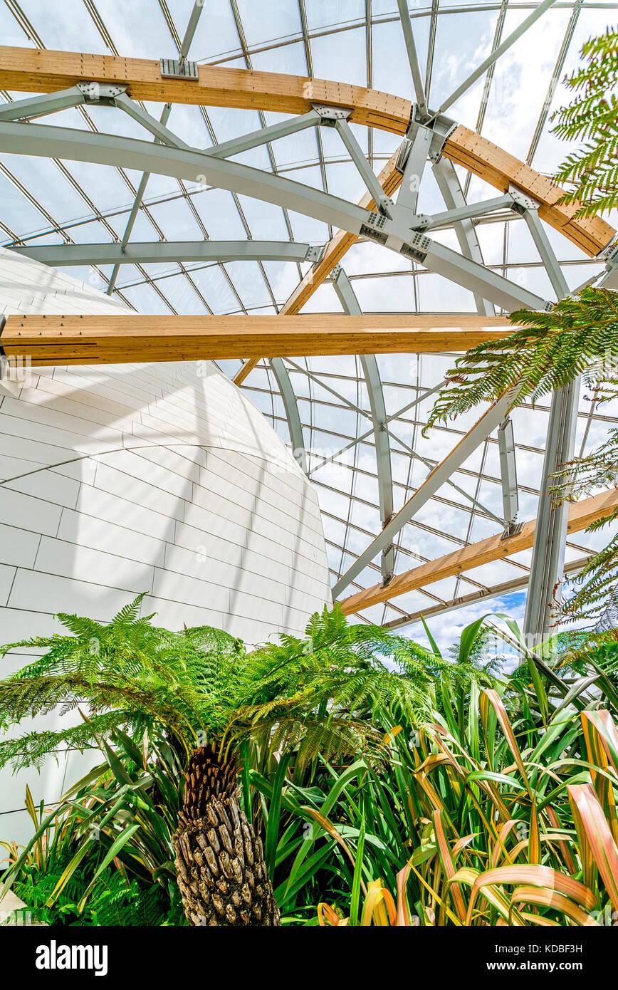 Fondation Louis Vuitton à Paris Banque D'Images