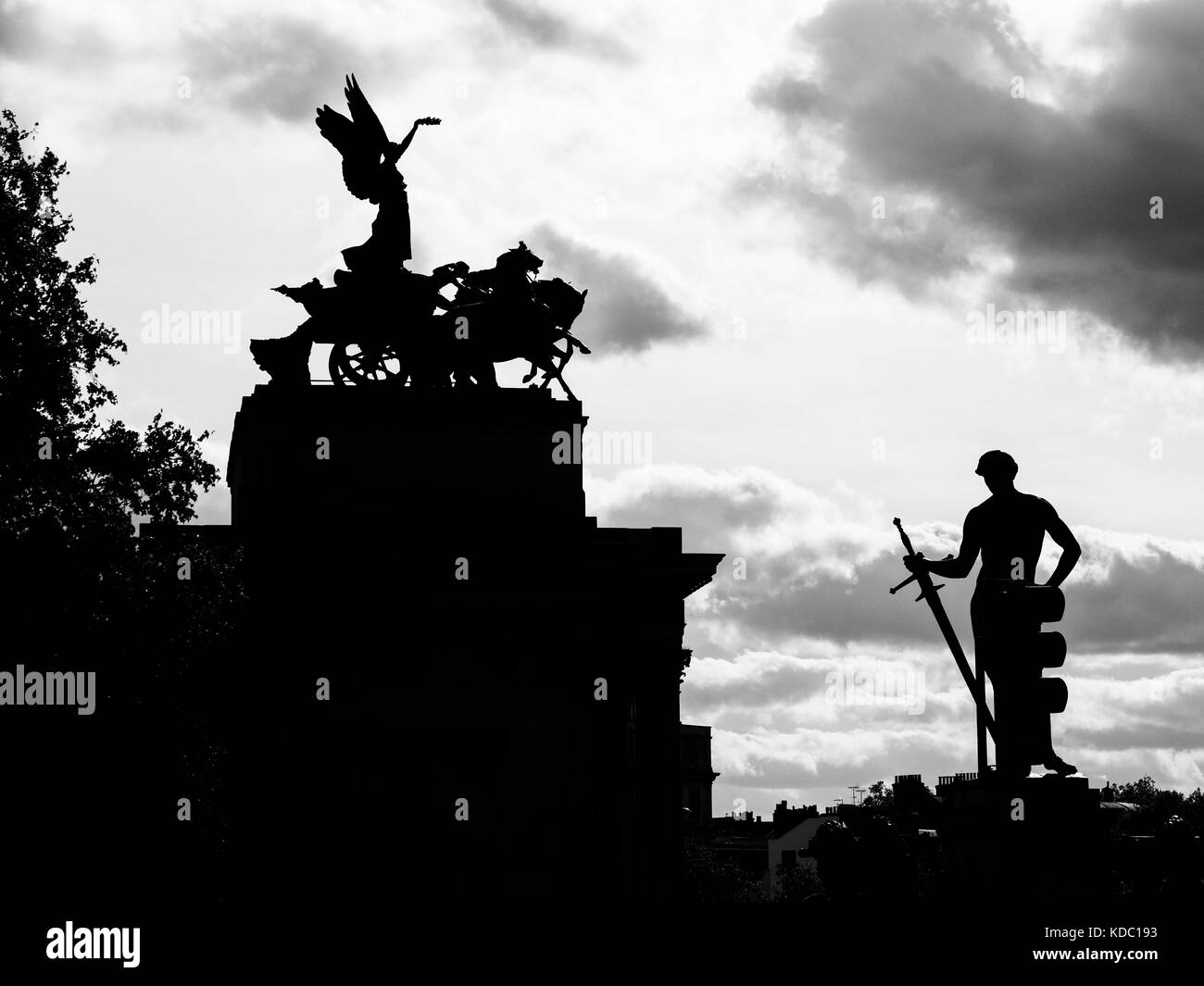 Hyde Park Corner Banque D'Images
