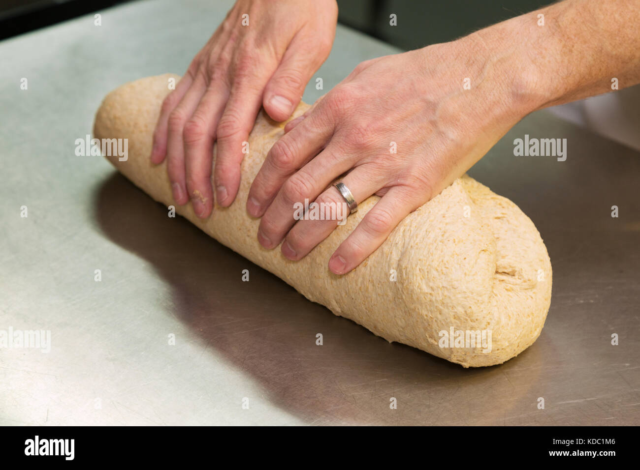Pâte à utiliser dans la fabrication du pain, Royaume-Uni Banque D'Images