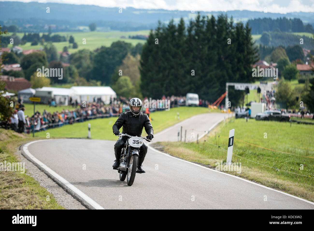 - Auerberg - Auerberg, Bavière, Allemagne Banque D'Images
