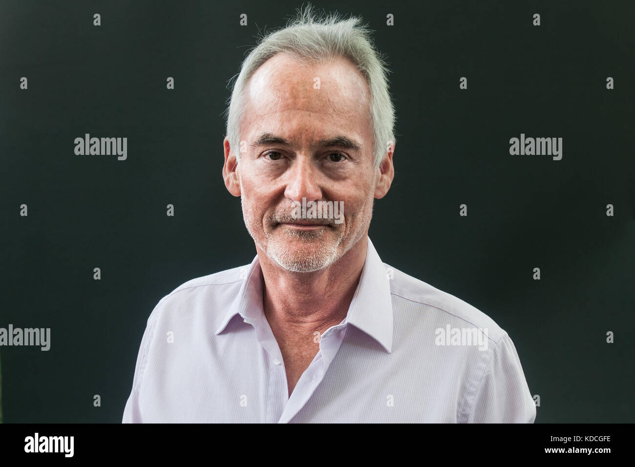 L'auteur et présentateur radio/télévision martin siobhán tierney assiste à un photocall au cours de l'Edinburgh International Book Festival, août 2017 en Banque D'Images