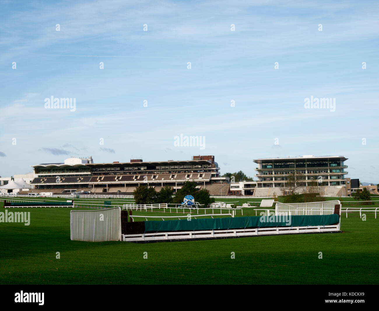 L'hippodrome de Cheltenham, Gloucestershire, Royaume-Uni Banque D'Images