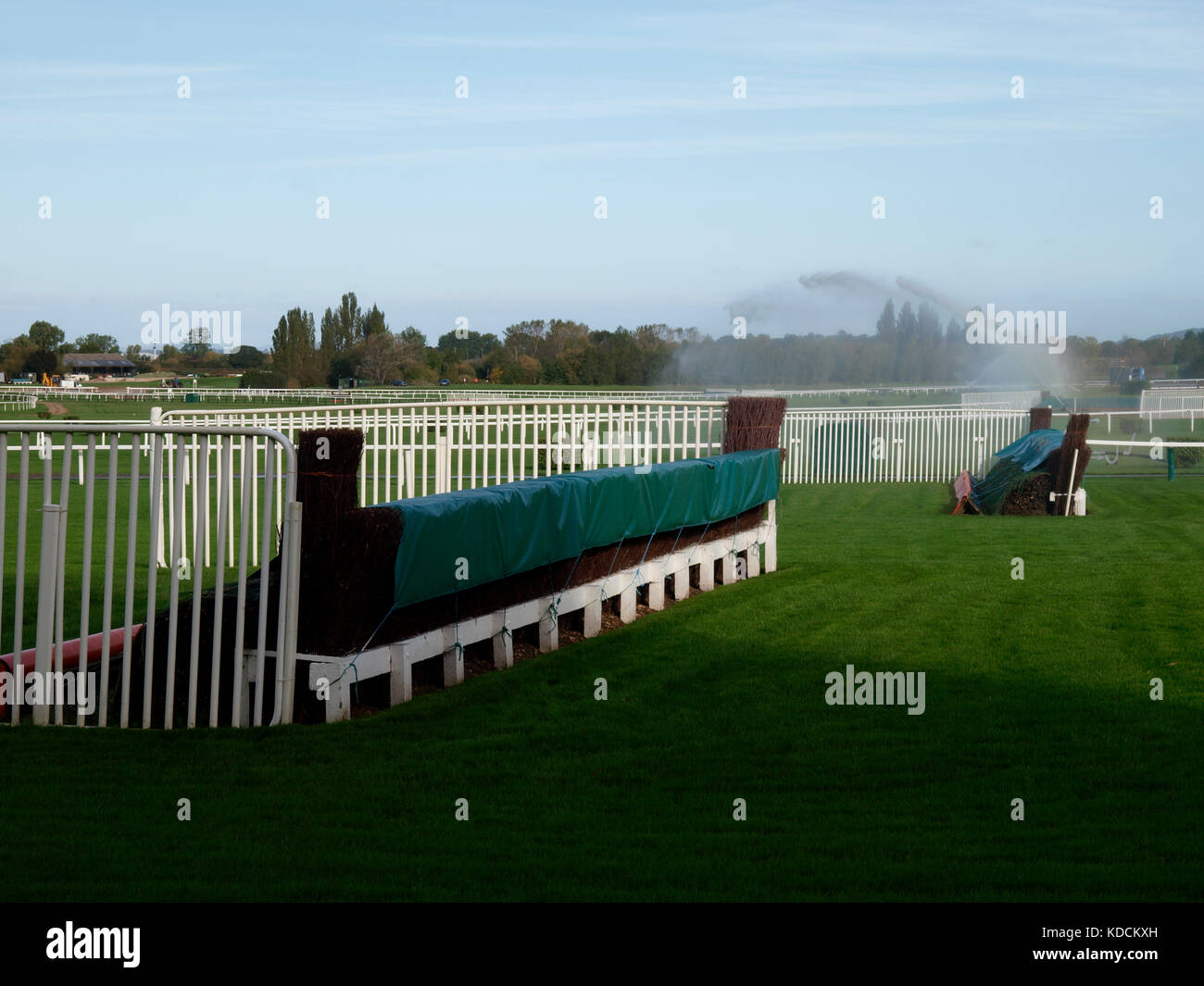 L'hippodrome de Cheltenham, Gloucestershire, Royaume-Uni Banque D'Images