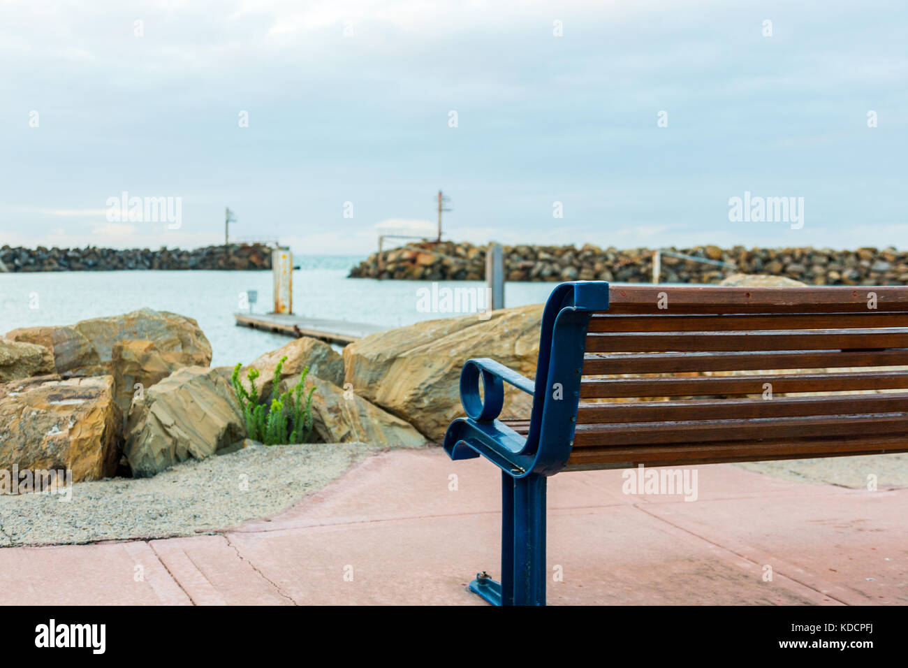 Plage OSullivan rampe de bateau dans le sud de l'Australie le 12 octobre 2017 Banque D'Images