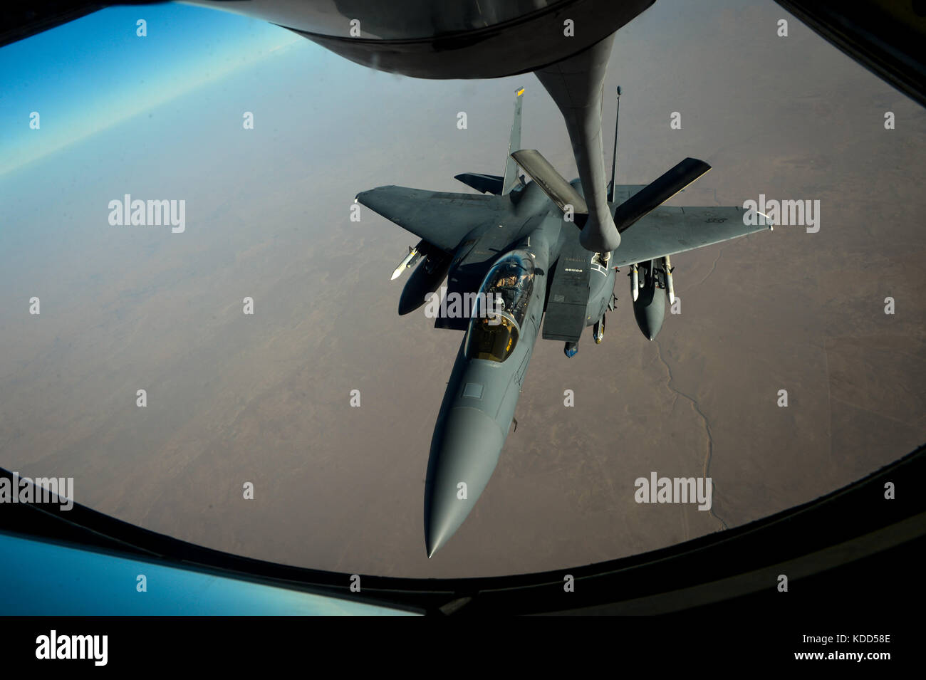 U.S. Air Force F-15E Strike Eagle Banque D'Images