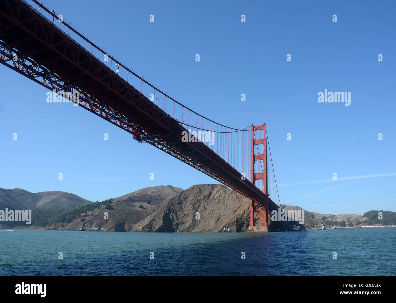 Golden Gate Bridge, monument à San Francisco, Californie Banque D'Images