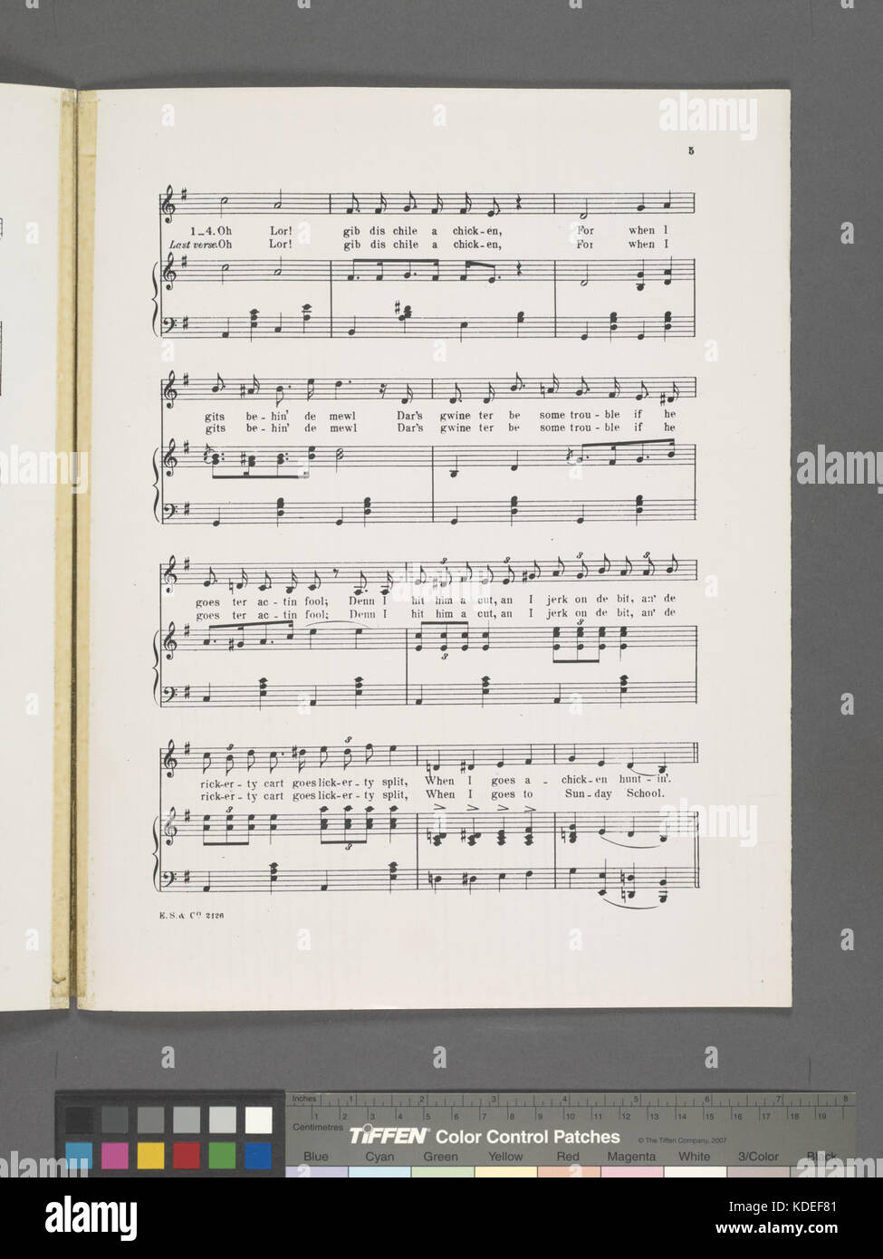 Oh Lor ! Gib dis chili un poulet (NYPL Hadès 6102971812276) Banque D'Images