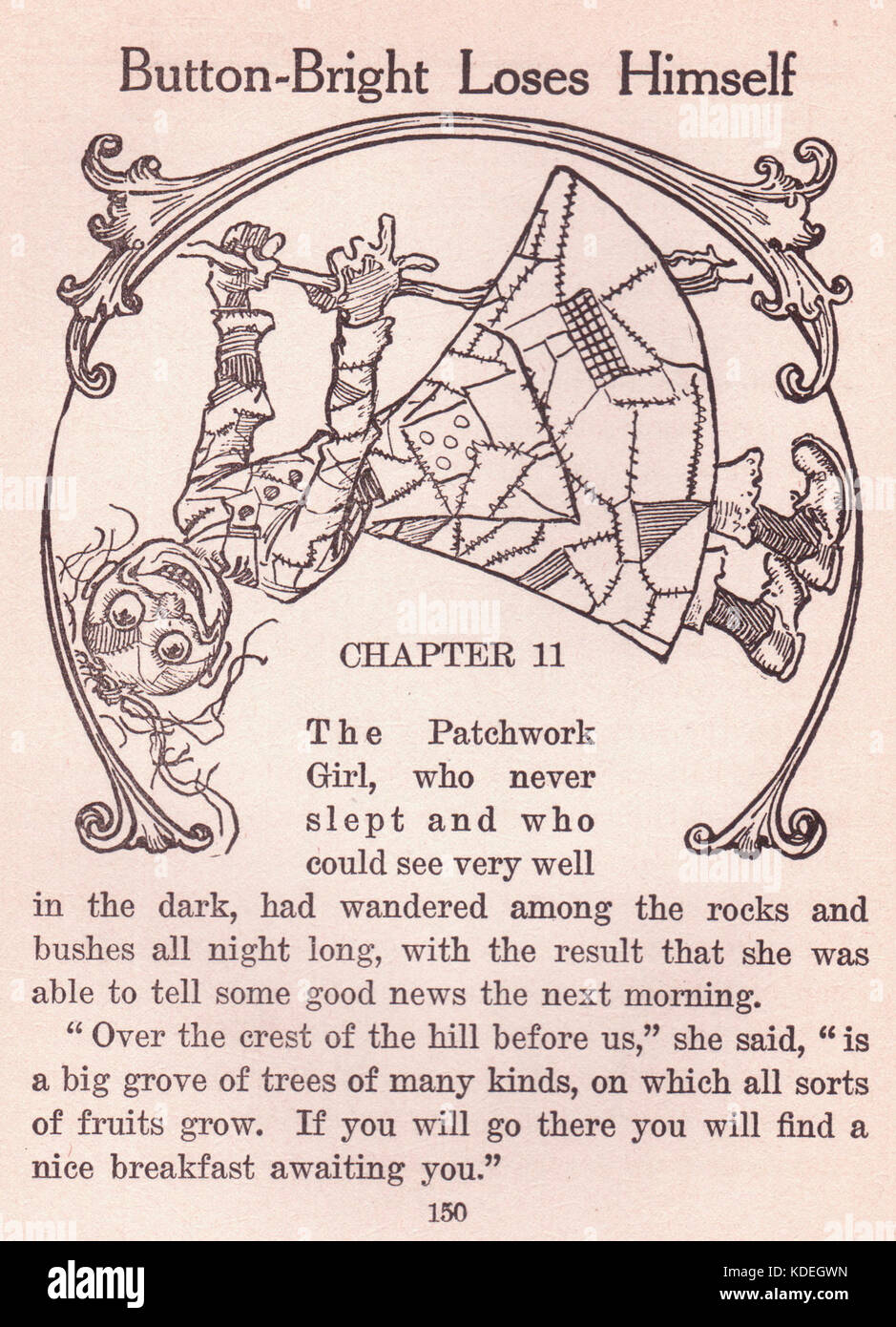 Patchwork Girl page 150 Banque D'Images