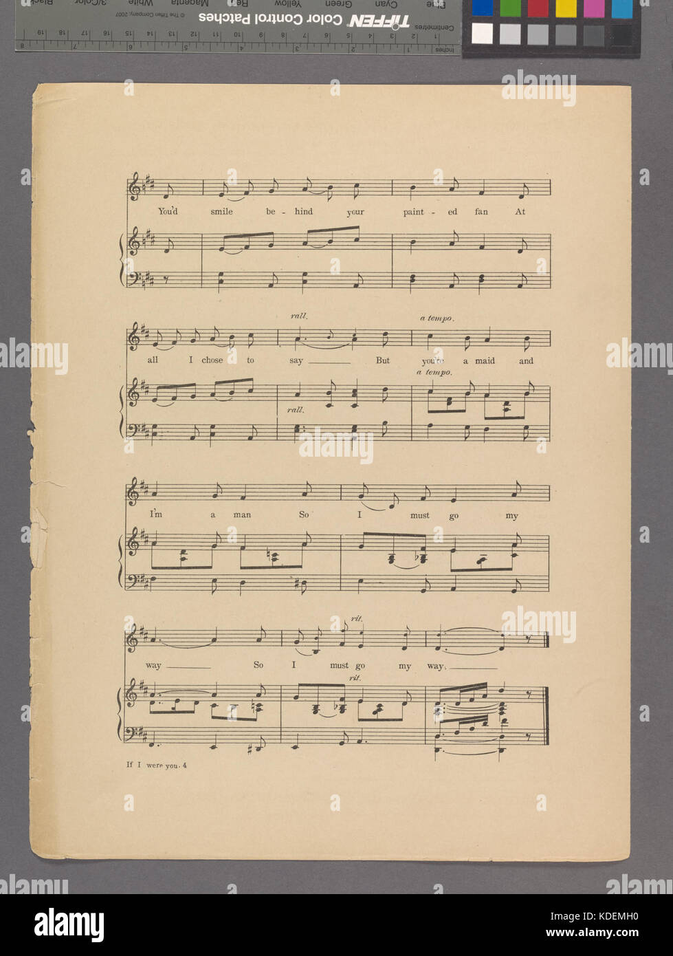 Si j'étais vous (NYPL Hadès 6086481991287) Banque D'Images