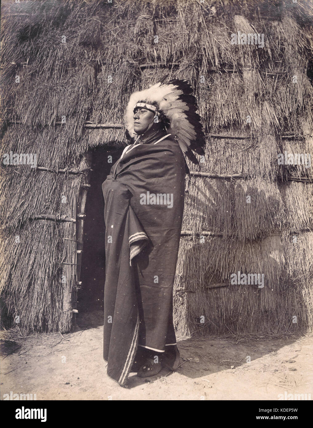 Les Indiens sioux (1904 World's Fair) Banque D'Images