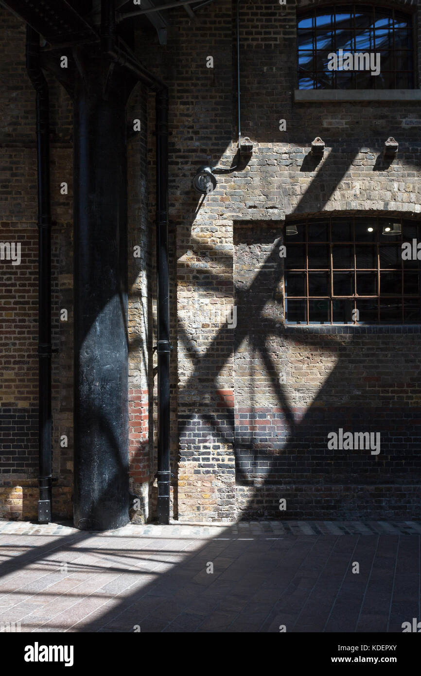 Westside Canopy par Midland Marchandises Shed, King's Cross, Londres, UK Banque D'Images