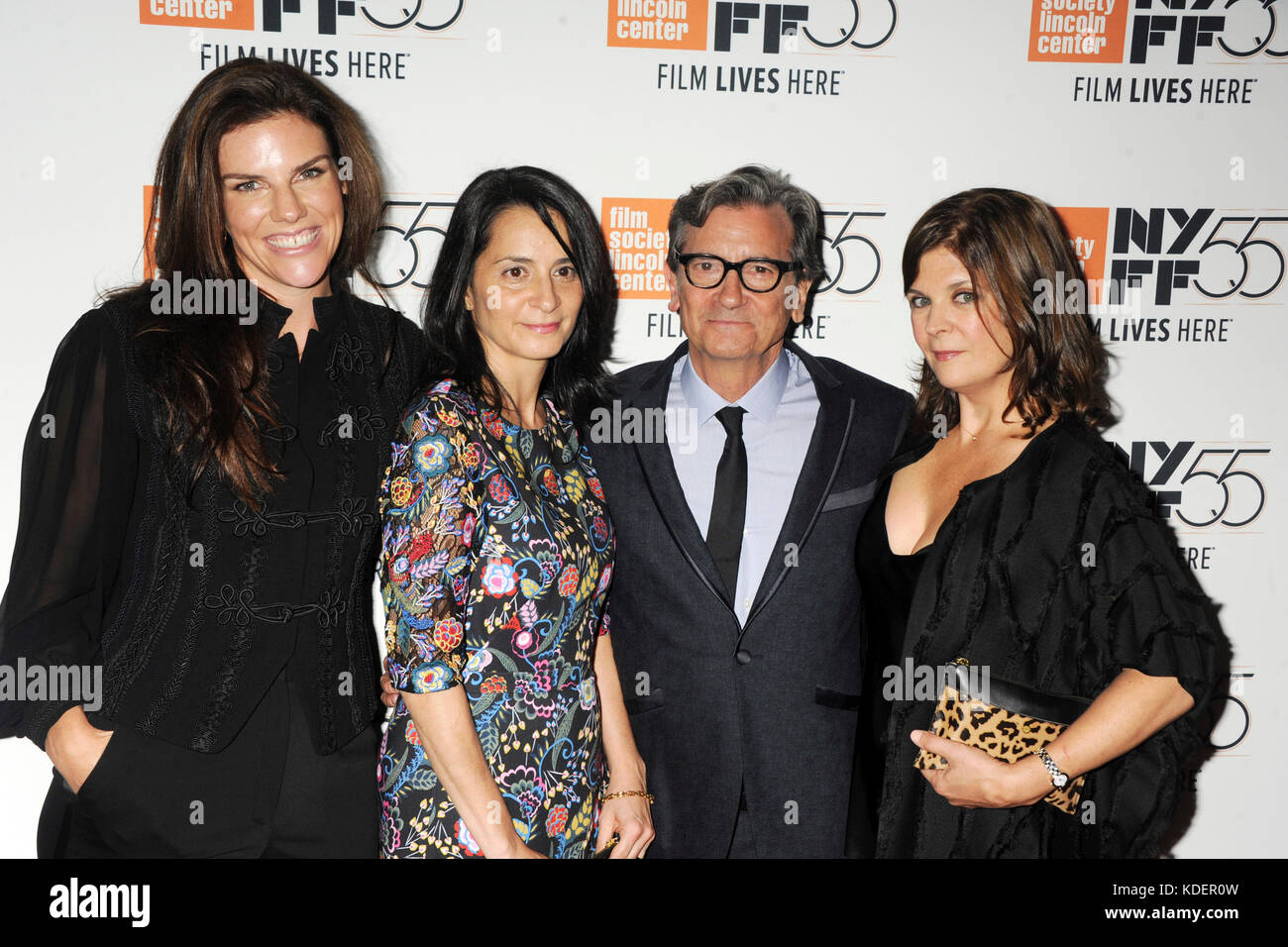 Annabelle Dunne, Mary Griffin Dunne et Recine, Ann Collins assister à 'Joan Didion : Le Centre ne sera pas Hold' premiere pendant le 55e Festival du Film de New York à l'Alice Tully Hall, le 11 octobre 2017 dans la ville de New York. Banque D'Images