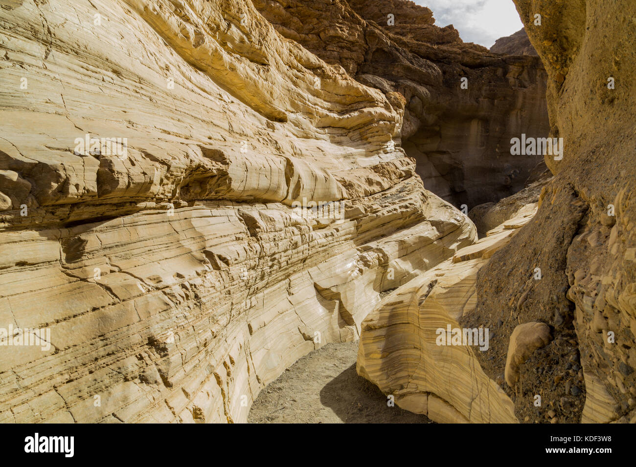 Mosaic canyon, la vallée de la mort Banque D'Images